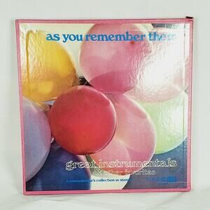 As You Remember Them Volume 5 LP Vinyl Record 1974 Time Life Great Instrumentals